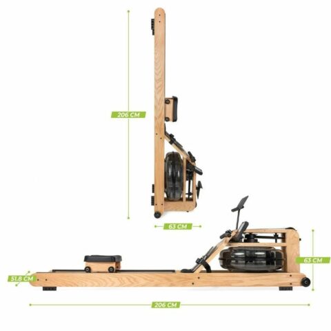 Elite víz ellenállásos fa evezőpad - Oak Edition
