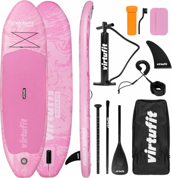 Ocean 275cm-es pink SUP kiegészítőkkel és táskával