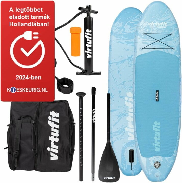 Ocean 275cm-es világoskék SUP kiegészítőkkel és táskával
