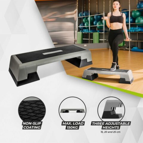 Állítható magasságú aerobic step pad