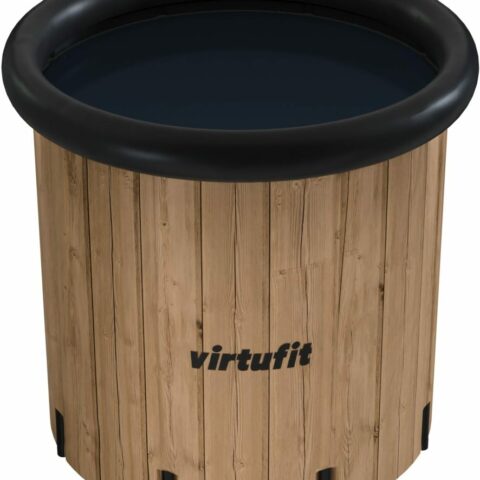 Ice Bath XXL 375 literes jégkád fa mintázattal
