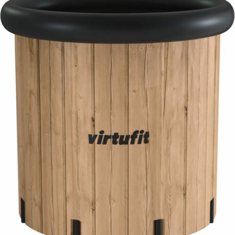 Ice Bath XXL 375 literes jégkád fa mintázattal