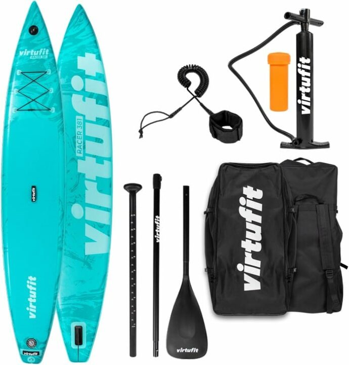 Racer 381 sup deszka kiegészítőkkel és táskával - Türkiz kék