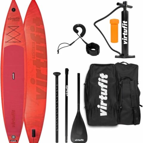 Racer 381 sup deszka kiegészítőkkel és táskával - Red