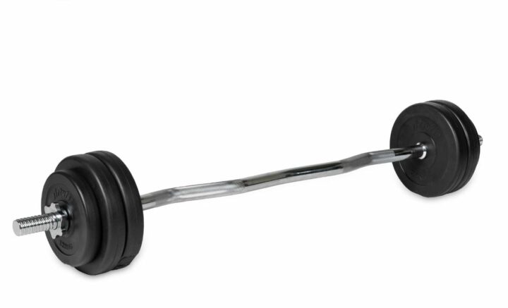 Súlyzószett francia bicepsz rúddal 20kg