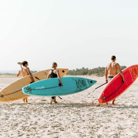 Racer 381 sup deszka kiegészítőkkel és táskával - Red