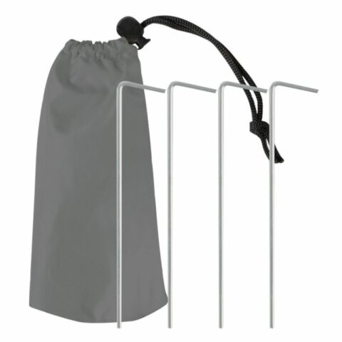 Nagyméretű strand napernyő szélvédővel - 180cm - szürke