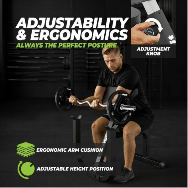 Állítható Scott bicepszpad