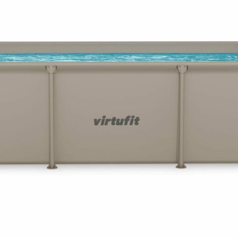 Fémvázas medence vízszűrővel 260x180cm - bézs