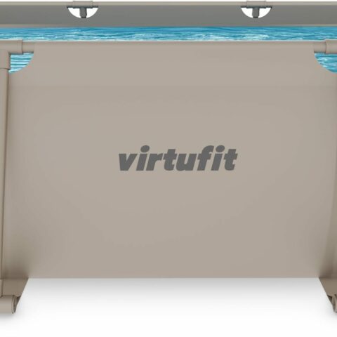 Fémvázas medence vízszűrővel 300x210cm - bézs