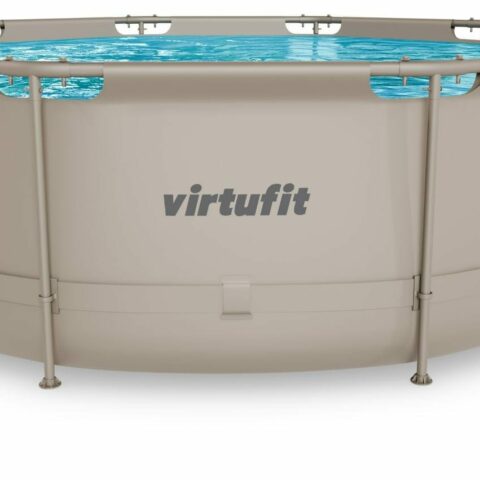 Fémvázas medence vízszűrővel 305x76cm - bézs