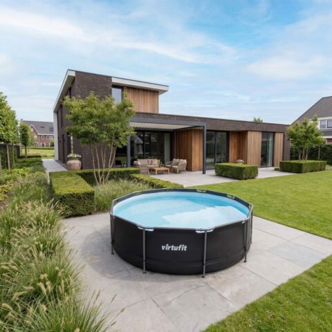 Fémvázas medence vízszűrővel 366x100cm