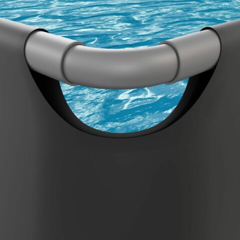 Fémvázas medence vízszűrővel 400×200×122cm