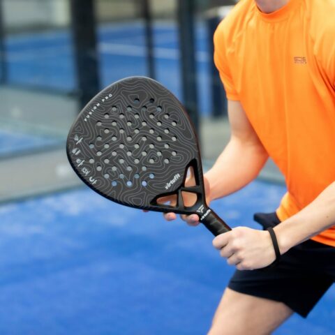 Fushion Pro Padel ütő - matt fekete