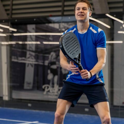 Fushion Pro Padel ütő - matt fekete