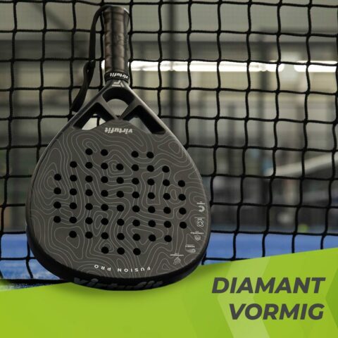 Fushion Pro Padel ütő - fényes fekete
