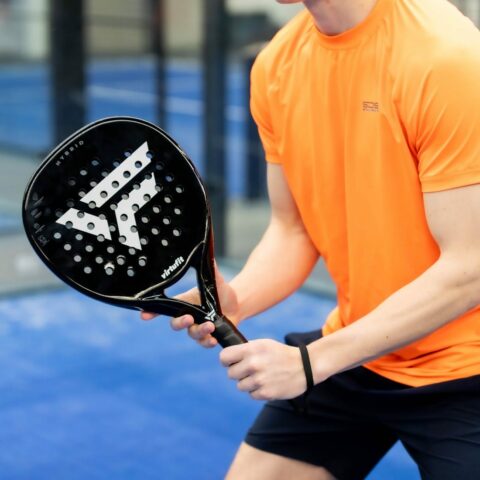 Hybrid Padel ütő - ezüstös fekete
