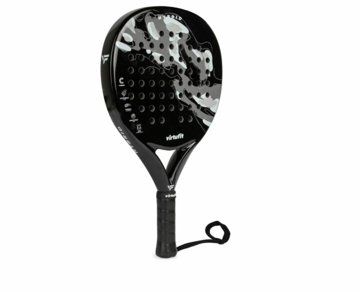 Hybrid Padel ütő - szürkés fekete