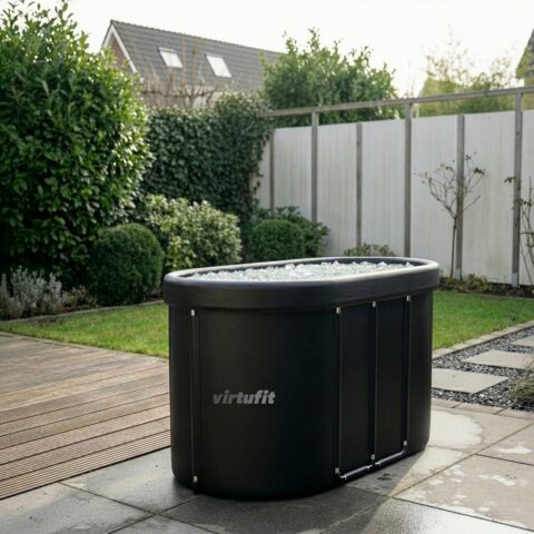 Oval Ice Bath 500 literes ovális jégkád antracit