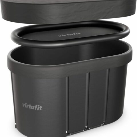 Oval Ice Bath 500 literes ovális jégkád antracit