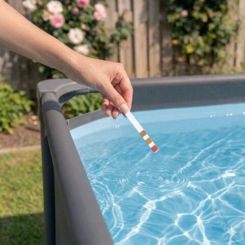 Vízelemző tesztcsík készlet medencékhez