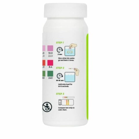 Vízelemző tesztcsík készlet medencékhez