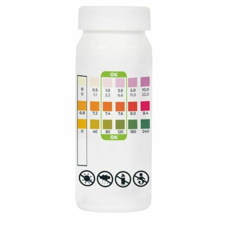 Vízelemző tesztcsík készlet medencékhez