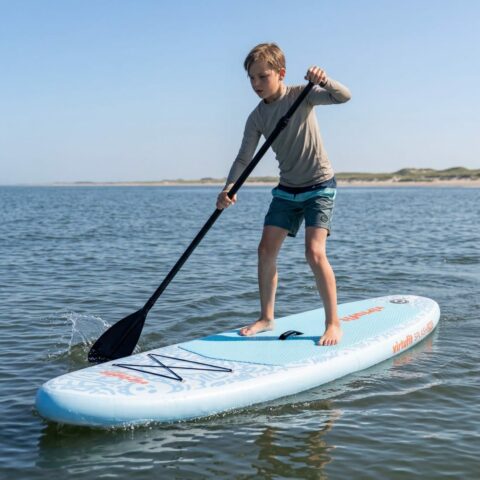 Splash 255 SUP deszka kiegészítőkkel és táskával - Doodle Light Blue